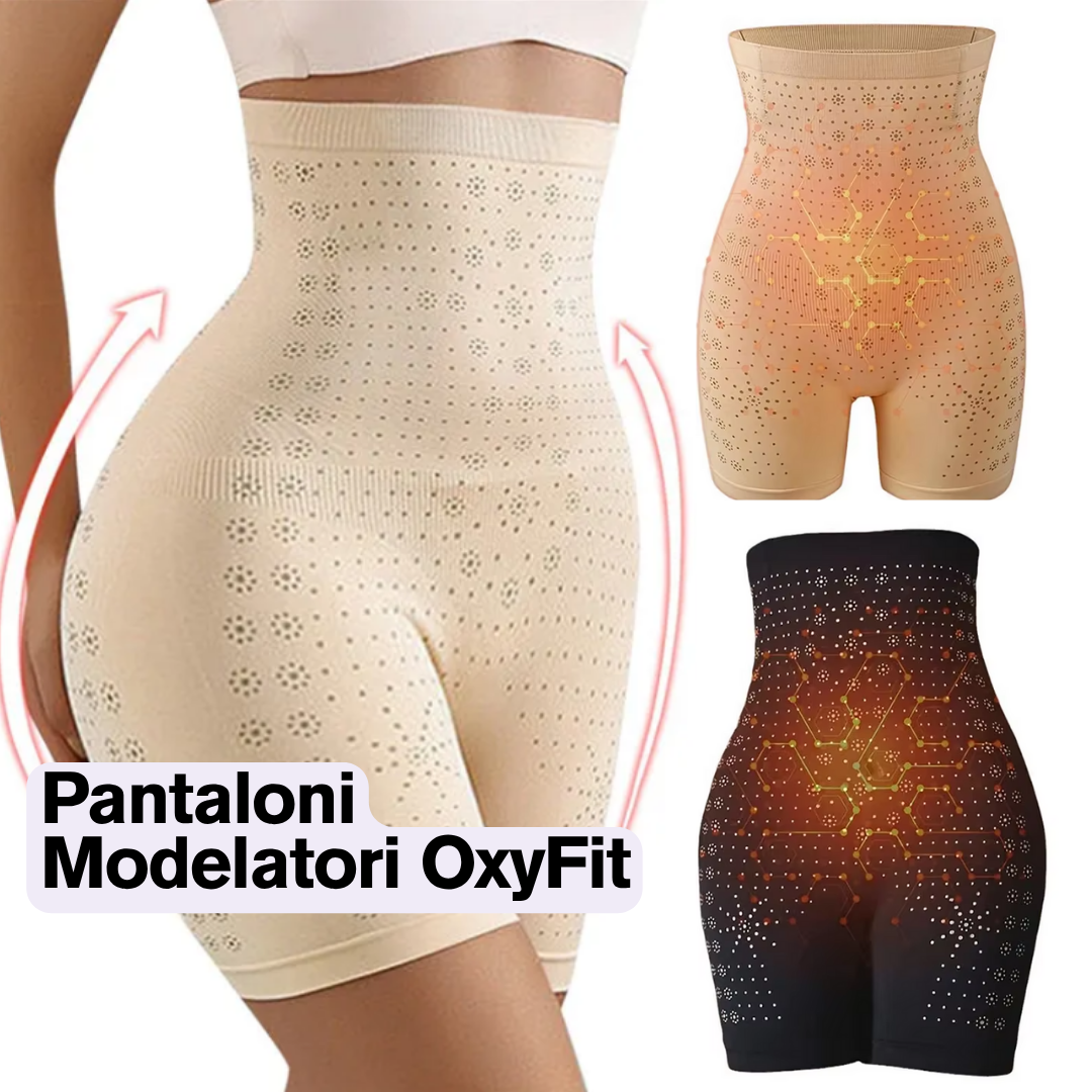 Pantaloni Modelatori OxyFit cu Ioni Negativi de Oxigen