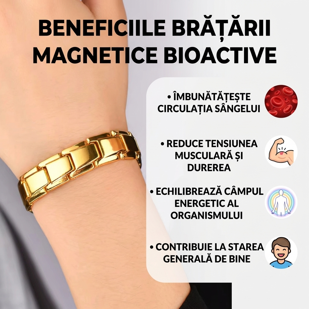 Brățară Magnetică Bioactivă – Zentis
