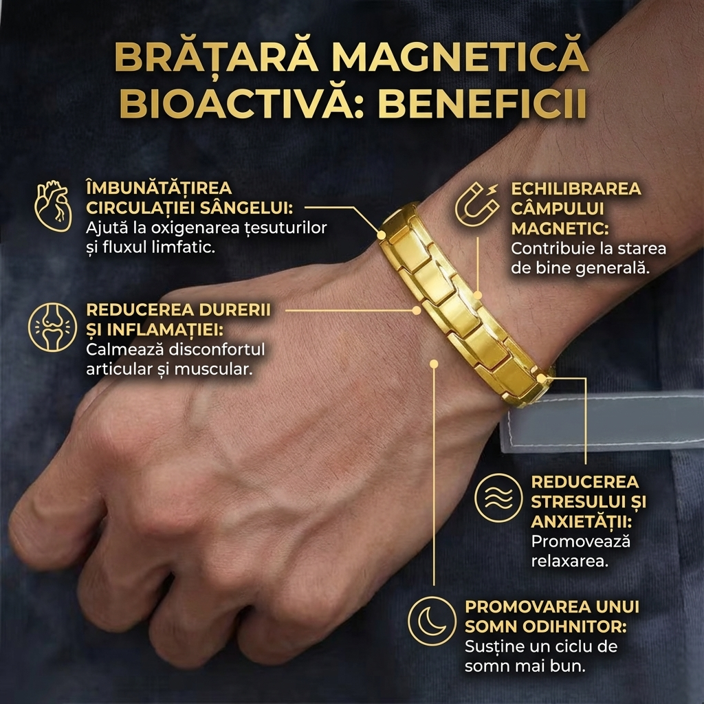 Brățară Magnetică Bioactivă – Zentis