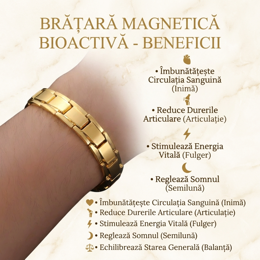 Brățară Magnetică Bioactivă – Zentis