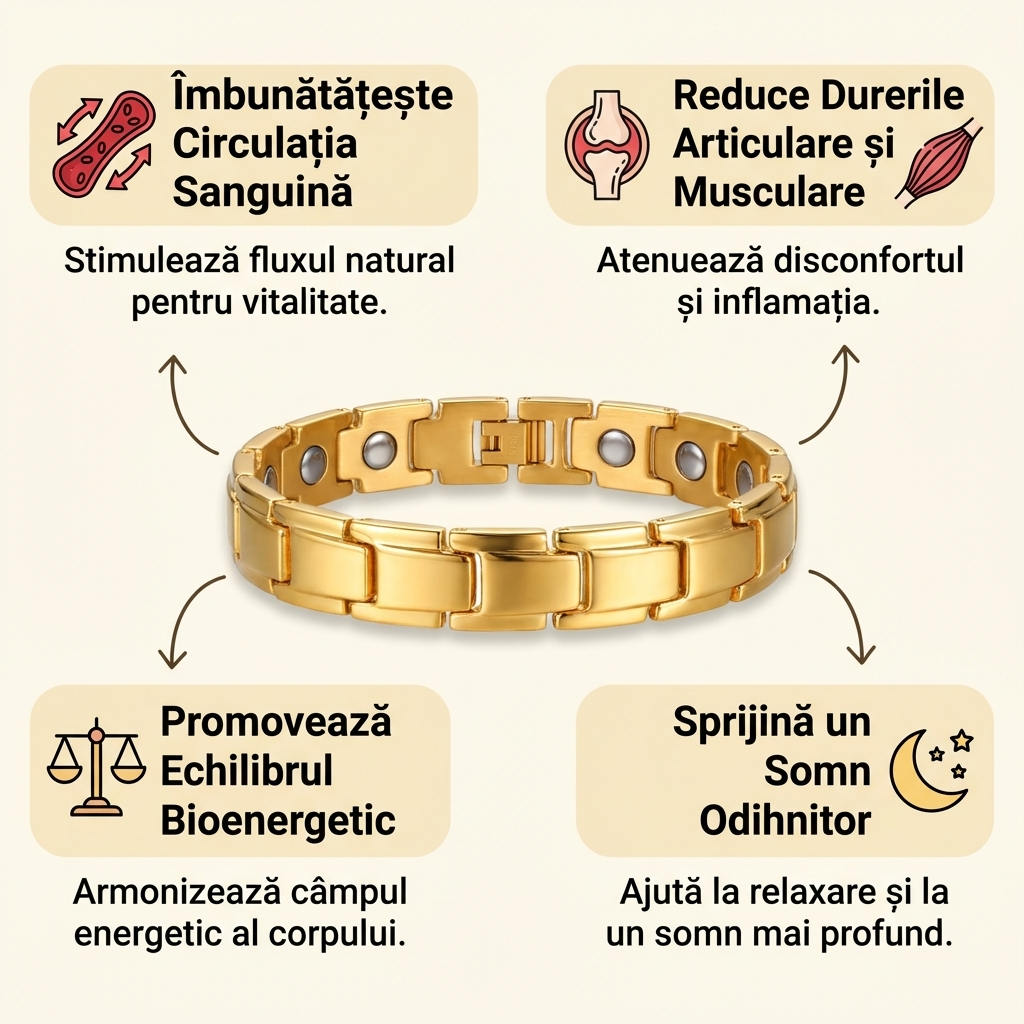 Brățară Magnetică Bioactivă – Zentis